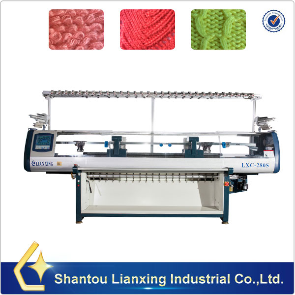 Double Carriages Knitting Machine